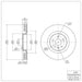 Disc Brake Rotor Dynamic Friction 600-46029