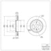 Disc Brake Rotor Dynamic Friction 600-47047