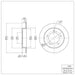 Disc Brake Rotor Dynamic Friction 600-47058