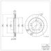 Disc Brake Rotor Dynamic Friction 600-47060