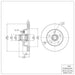 Disc Brake Rotor Dynamic Friction 600-47061