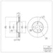 Disc Brake Rotor Dynamic Friction 600-47076