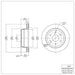 Disc Brake Rotor Dynamic Friction 600-48041