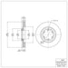 Disc Brake Rotor Dynamic Friction 600-48049