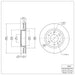 Disc Brake Rotor Dynamic Friction 600-48052