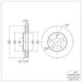 Disc Brake Rotor Dynamic Friction 600-52011