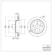 Disc Brake Rotor Dynamic Friction 600-52013