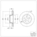 Disc Brake Rotor Dynamic Friction 600-52016