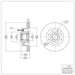Disc Brake Rotor Dynamic Friction 600-54224