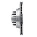 Disc Brake Rotor Dynamic Friction 600-55001