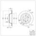 Disc Brake Rotor Dynamic Friction 600-58022