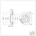 Disc Brake Rotor Dynamic Friction 600-59016
