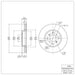 Disc Brake Rotor Dynamic Friction 600-59022