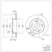 Disc Brake Rotor Dynamic Friction 600-59026