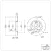 Disc Brake Rotor Dynamic Friction 600-59028
