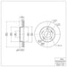 Disc Brake Rotor Dynamic Friction 600-59030