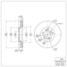 Disc Brake Rotor Dynamic Friction 600-59043