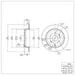 Disc Brake Rotor Dynamic Friction 600-59048