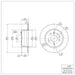Disc Brake Rotor Dynamic Friction 600-63003