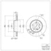 Disc Brake Rotor Dynamic Friction 600-63024