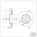 Disc Brake Rotor Dynamic Friction 600-63040