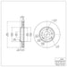 Disc Brake Rotor Dynamic Friction 600-63048