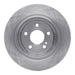 Disc Brake Rotor Dynamic Friction 600-63051