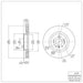 Disc Brake Rotor Dynamic Friction 600-63128
