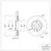 Disc Brake Rotor Dynamic Friction 600-65019
