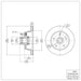 Disc Brake Rotor Dynamic Friction 600-66003