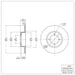 Disc Brake Rotor Dynamic Friction 600-67009