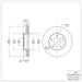 Disc Brake Rotor Dynamic Friction 600-67033