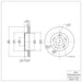 Disc Brake Rotor Dynamic Friction 600-67042