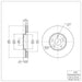 Disc Brake Rotor Dynamic Friction 600-67051