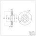 Disc Brake Rotor Dynamic Friction 600-67059
