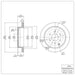 Disc Brake Rotor Dynamic Friction 600-67094
