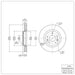 Disc Brake Rotor Dynamic Friction 600-67106