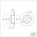 Disc Brake Rotor Dynamic Friction 600-74011