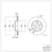 Disc Brake Rotor Dynamic Friction 600-76028