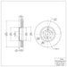 Disc Brake Rotor Dynamic Friction 600-76045