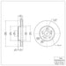 Disc Brake Rotor Dynamic Friction 600-76067