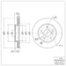 Disc Brake Rotor Dynamic Friction 600-76135