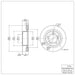 Disc Brake Rotor Dynamic Friction 600-76136