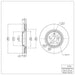 Disc Brake Rotor Dynamic Friction 600-76138