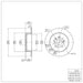Disc Brake Rotor Dynamic Friction 600-76139
