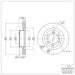 Disc Brake Rotor Dynamic Friction 600-76142