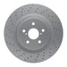 Disc Brake Rotor Dynamic Friction 624-75026