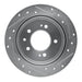 Disc Brake Rotor Dynamic Friction 631-03024L