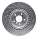 Disc Brake Rotor Dynamic Friction 631-20035L