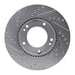 Disc Brake Rotor Dynamic Friction 631-21025R